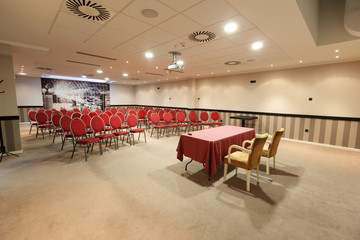 Interior of a modern conference hall 