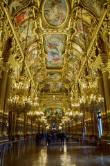 Obraz premium Les ors de l'Opéra Garnier