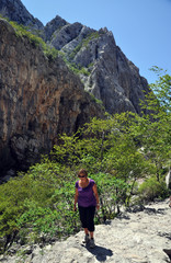 Paklenica-Schlucht, Kroatien