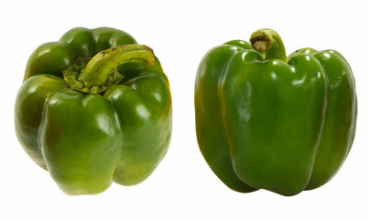 Three color peppers