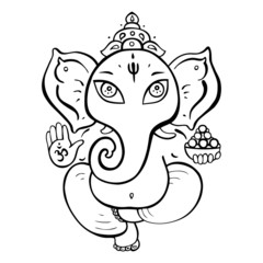 Hindu God Ganesha.