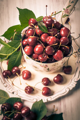 Fresh cherries