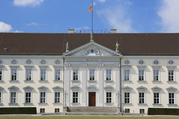 Fototapeta na wymiar Schloss Bellevue Berlin