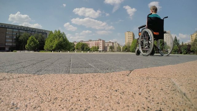 vie en fauteuil roulant