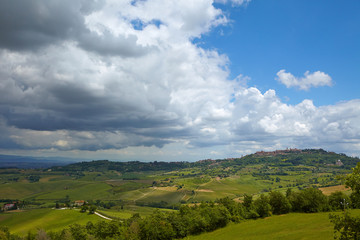 Tuscany Hills and Countryside in Chianti region, Italy
