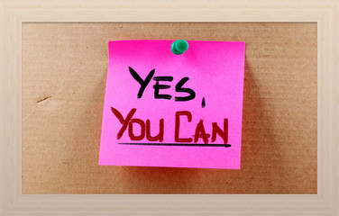 Yes You Can Concept