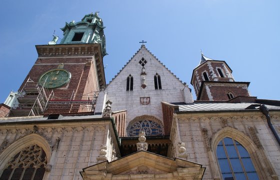 Krakau, Polen, Schloss, Kirche, Universit&auml;t, Platz,