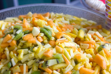 fresh fruit salad