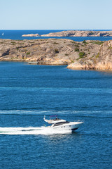 Obraz premium Motor boat