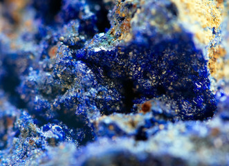 Crystals. Extreme closeup