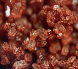 Crystal. Extreme closeup