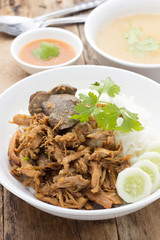 Roasted chicken rice