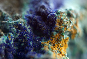 Crystal. Extreme closeup