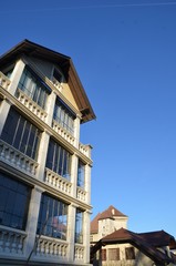 Fototapeta na wymiar domu, w pobliżu Zamek w Annecy