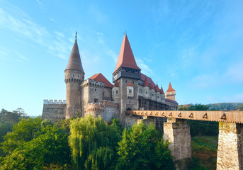 Fototapeta na wymiar Corvin Castle (Romania)