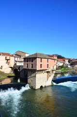 Pont vieux et vieux Moulin, Millau 