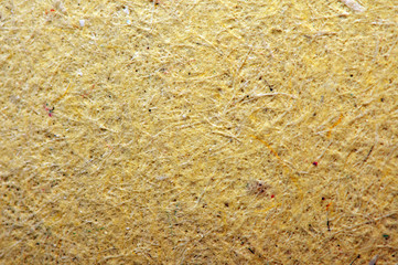 Yellow paper background. Macro. Extreme closeup