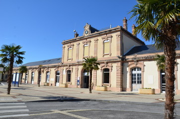Fototapeta premium Gare ferroviaire de Millau