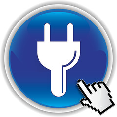 ELECTRIC PLUG ICON