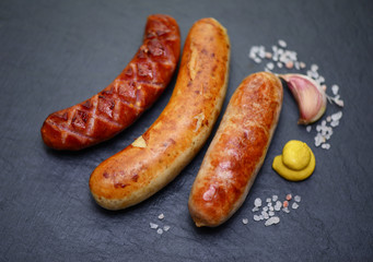 Bratwurst, Senf