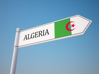 Algeria Flag Sign