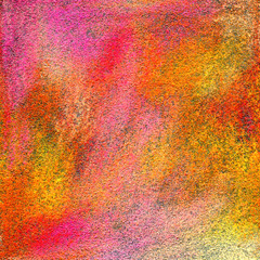 Abstract textured acrylic and oil pastel hand painted background - obrazy, fototapety, plakaty