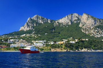 Obraz premium Capri Island, Italy, Europe