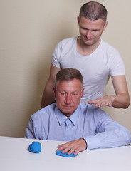 Ergotherapie mit Knete