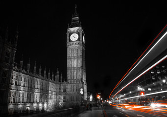 Fototapeta na wymiar Big Ben at night London