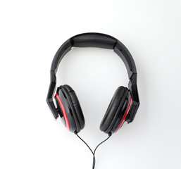 Headphone isolated on white