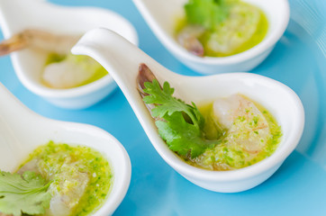 Shrimp in fish sauce