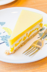 Mango cheesecake