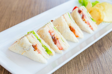 Club sandwiches