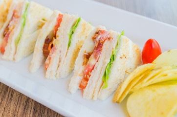 Club sandwiches