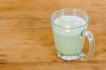 Green tea latte