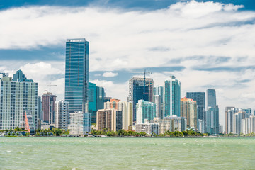 The Miami skyline