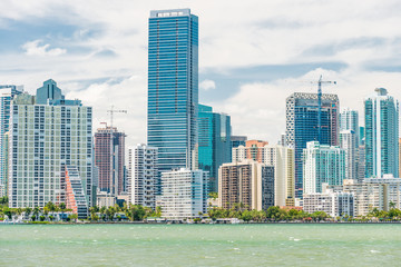 The Miami skyline
