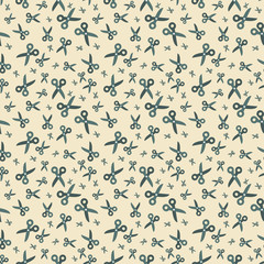 Seamless scissors pattern
