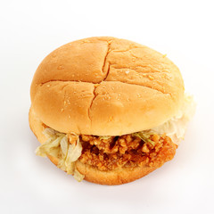 crisp chicken burger
