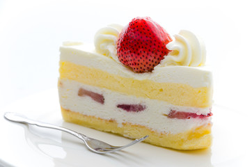 Strawberry cake