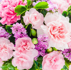 Obrazy na Szkle  Bouquet flower