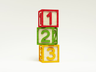 Box Number Toy