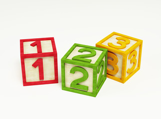 Box Number Toy