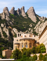 Obraz premium Santa Maria de Montserrat monastery