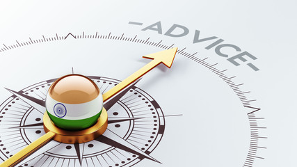 India Advice Concept