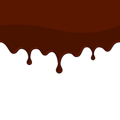 Melted Chocolate or Blood Seamless Drips