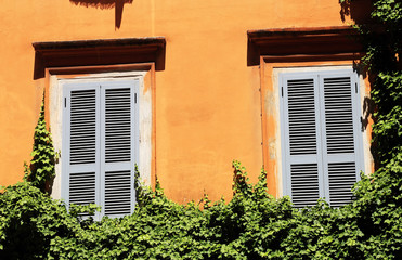 Fototapeta na wymiar Architectural detail in Rome, Italy, Europe