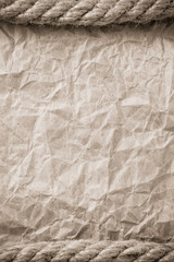 ship ropes at  paper