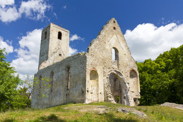 Fototapeta na wymiar Ruiny starego klasztoru, Katarzyny