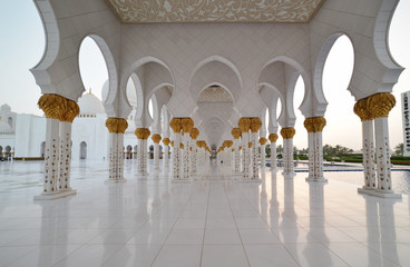 Obraz premium Sheikh Zayed Moschee in Abu Dhabi